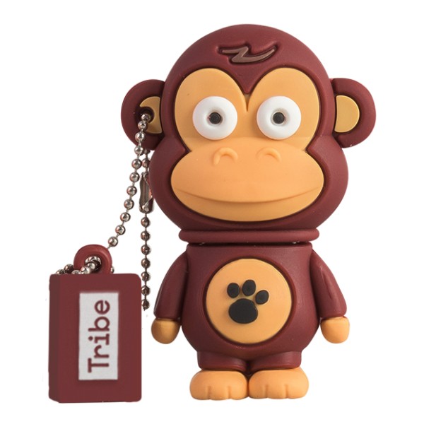 Tribe - Frank The Monkey - The Originals - USB Flash Drive Memory Stick 16 GB - Pendrive - Data Storage - Flash Drive