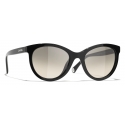 Chanel - Occhiali da Sole Pantos - Nero - Chanel Eyewear