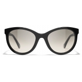 Chanel - Occhiali da Sole Pantos - Nero - Chanel Eyewear