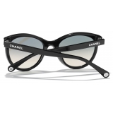 Chanel - Pantos Sunglasses - Black - Chanel Eyewear