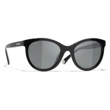 Chanel - Occhiali da Sole Pantos - Nero - Chanel Eyewear