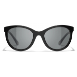 Chanel - Pantos Sunglasses - Black - Chanel Eyewear