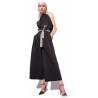 Pinko - Top in Popeline con Nastro - Nero - Top - Made in Italy - Luxury Exclusive Collection