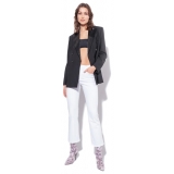 Pinko - Stretch Bootcut Jeans - White - Trousers - Made in Italy - Luxury Exclusive Collection
