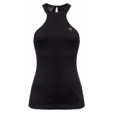 Pinko - Milleraies Cotton Tank Top with Logo - Black - Top - Made in Italy - Luxury Exclusive Collection