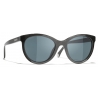 Chanel - Occhiali da Sole Pantos - Nero - Chanel Eyewear