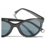 Chanel - Pantos Sunglasses - Black - Chanel Eyewear