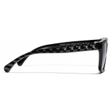 Chanel - Square Sunglasses - Black - Chanel Eyewear