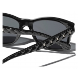 Chanel - Square Sunglasses - Black - Chanel Eyewear