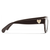 Chanel - Cat Eye Optical Glasses - Brown - Chanel Eyewear