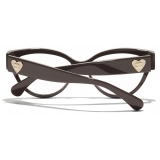 Chanel - Cat Eye Optical Glasses - Brown - Chanel Eyewear