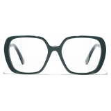 Chanel - Square Optical Glasses - Light Green - Chanel Eyewear