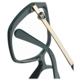 Chanel - Occhiali da Vista Quadrati - Verde Chiaro - Chanel Eyewear