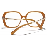 Chanel - Square Optical Glasses - Light Brown - Chanel Eyewear