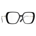 Chanel - Square Optical Glasses - Black - Chanel Eyewear