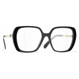 Chanel - Square Optical Glasses - Black - Chanel Eyewear