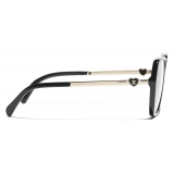 Chanel - Occhiali da Vista Quadrati - Nero - Chanel Eyewear