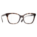 Chanel - Rectangular Optical Glasses - Tortoise - Chanel Eyewear