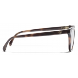 Chanel - Rectangular Optical Glasses - Tortoise - Chanel Eyewear