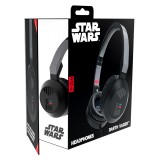 Tribe - Darth Vader - Star Wars - Episodio VII - Headphones with Foldable Microphone - 3.5 mm Jack - Smartphone, PC, PS4, Xbox