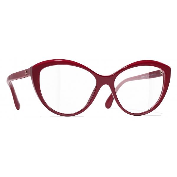 Chanel - Cat Eye Optical Glasses - Red - Chanel Eyewear