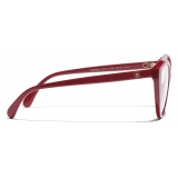 Chanel - Cat Eye Optical Glasses - Red - Chanel Eyewear