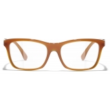 Chanel - Rectangular Optical Glasses - Light Brown - Chanel Eyewear