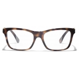 Chanel - Rectangular Optical Glasses - Tortoise - Chanel Eyewear