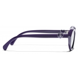 Chanel - Cat Eye Optical Glasses - Dark Purple - Chanel Eyewear
