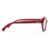 Chanel - Cat Eye Optical Glasses - Red - Chanel Eyewear