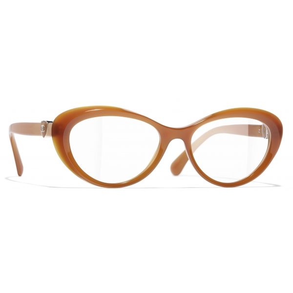 Chanel - Cat Eye Optical Glasses - Light Brown - Chanel Eyewear