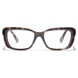 Chanel - Rectangular Optical Glasses - Tortoise - Chanel Eyewear