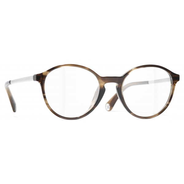 Chanel - Pantos Optical Glasses - Brown Yellow - Chanel Eyewear