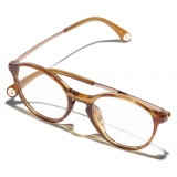 Chanel - Pantos Optical Glasses - Striped Brown - Chanel Eyewear