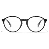 Chanel - Occhiali da Vista Pantos - Nero - Chanel Eyewear