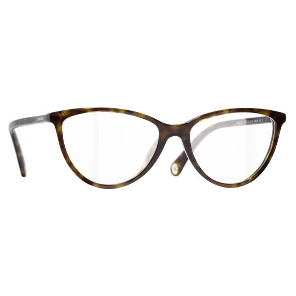 Chanel - Cat Eye Optical Glasses - Dark Tortoise - Chanel Eyewear
