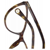 Chanel - Occhiali da Vista Cat Eye - Tartaruga Scuro - Chanel Eyewear