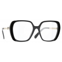 Chanel - Square Blue Light Glasses - Black - Chanel Eyewear