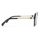 Chanel - Occhiali Quadrati Luce Blu - Nero - Chanel Eyewear