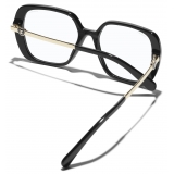 Chanel - Occhiali Quadrati Luce Blu - Nero - Chanel Eyewear