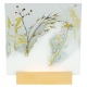 Natusi - Resin Art - Winter - Lampada Artigianale con Fiori Naturali - Handmade - Arredamento - Casa