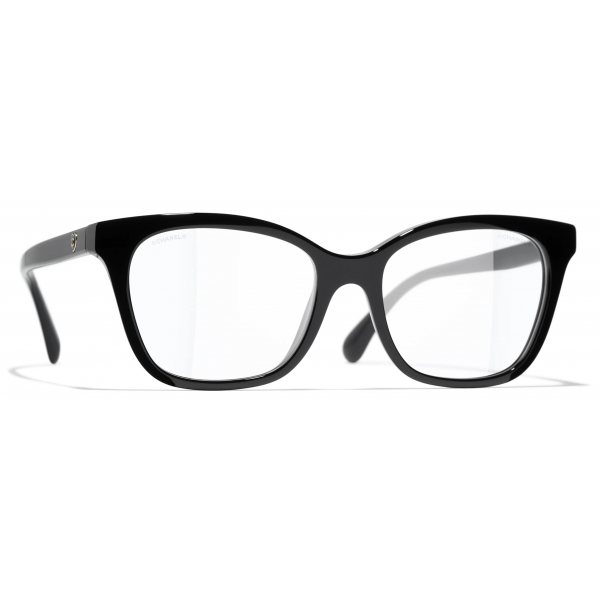 Chanel - Occhiali Quadrati Luce Blu - Nero - Chanel Eyewear