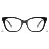 Chanel - Occhiali Quadrati Luce Blu - Nero - Chanel Eyewear