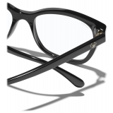 Chanel - Occhiali Quadrati Luce Blu - Nero - Chanel Eyewear