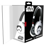 Tribe - Stormtrooper - Star Wars - Episodio VII - Headphones with Foldable Microphone - 3.5 mm Jack - Smartphone, PC, PS4, Xbox