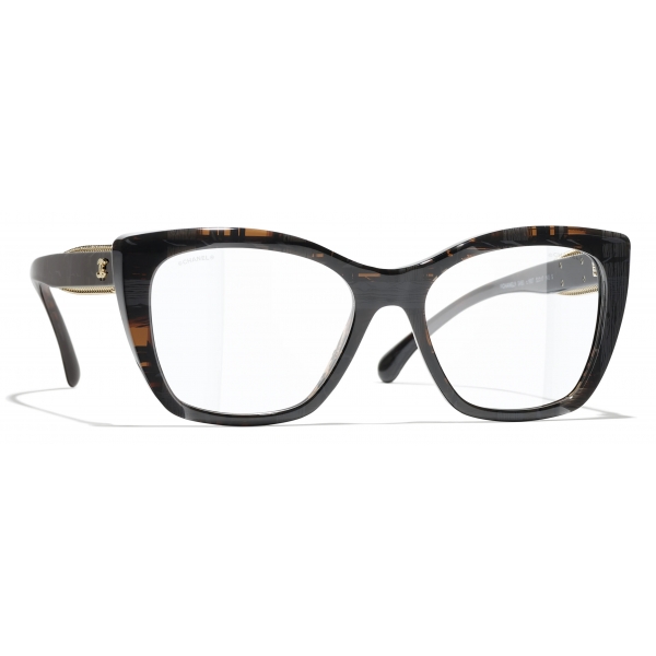 エレガントな3色♪【CHANEL】25SS CAT EYE BLUE LIGHT GLASSES CHANEL Eyewear: Square Blue Light Glasses, metal — Fashion