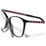 Chanel - Occhiali Quadrati Luce Blu - Nero Rosa - Chanel Eyewear