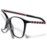 Chanel - Square Blue Light Glasses - Black & Pink - Chanel Eyewear