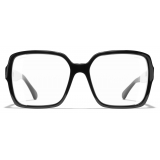 Chanel - Square Blue Light Glasses - Black - Chanel Eyewear