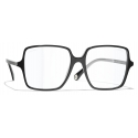 Chanel - Square Blue Light Glasses - Black - Chanel Eyewear